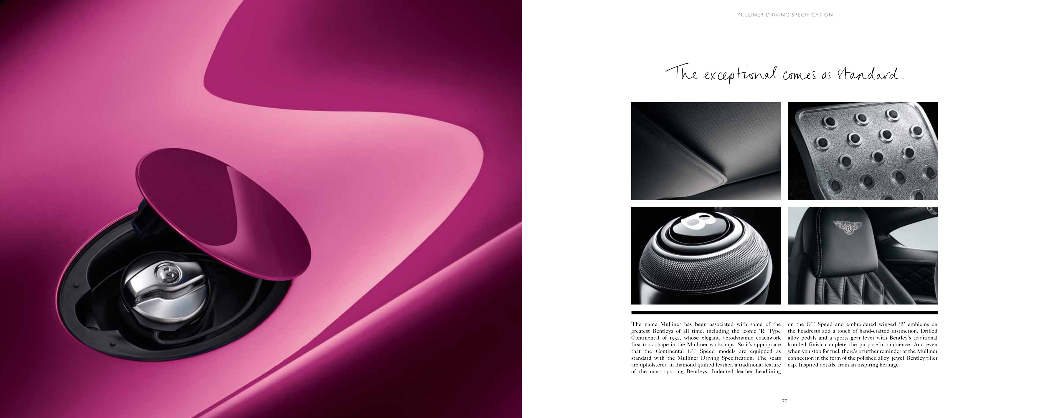 2013 Bentley Continental GTC Brochure Page 30